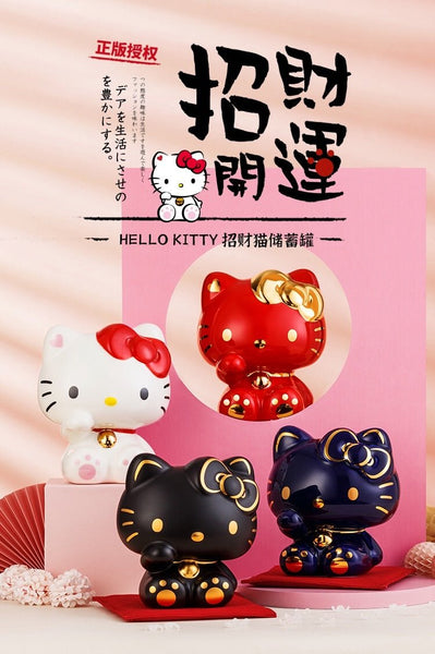 Hello Kitty Ceramic Money Bank - Hello Kitty Camp