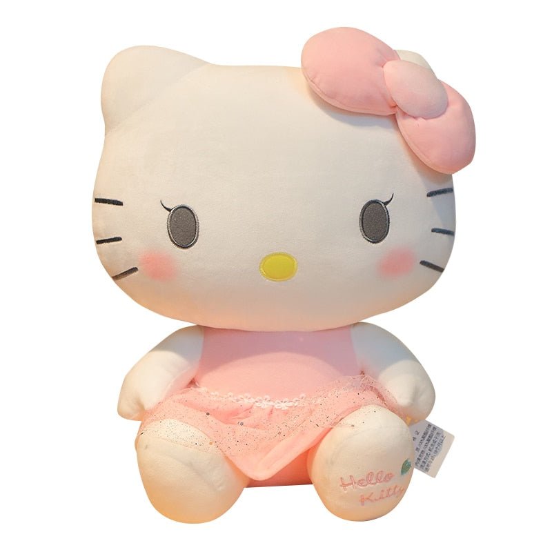 Hello Kitty Plush Toys, Cute Soft Doll Toys, Birthday Gifts for Girls (Pink  C, 30CM)