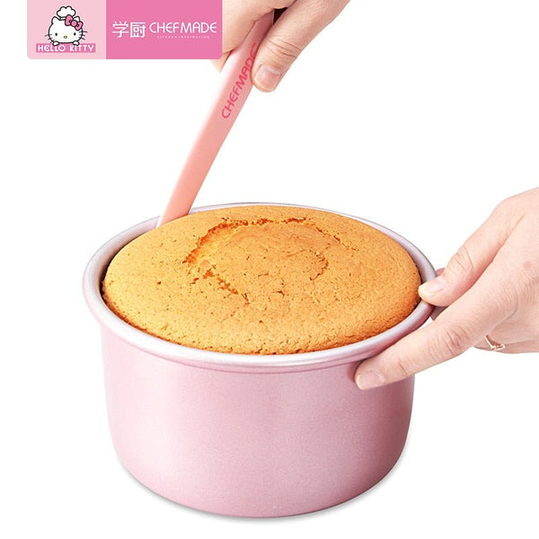 CHEFMADE Hello Kitty Food Grade ABS Demolding Knife Stirrer Qi Feng Cake Squeegee Baking Tool - Hello Kitty Camp