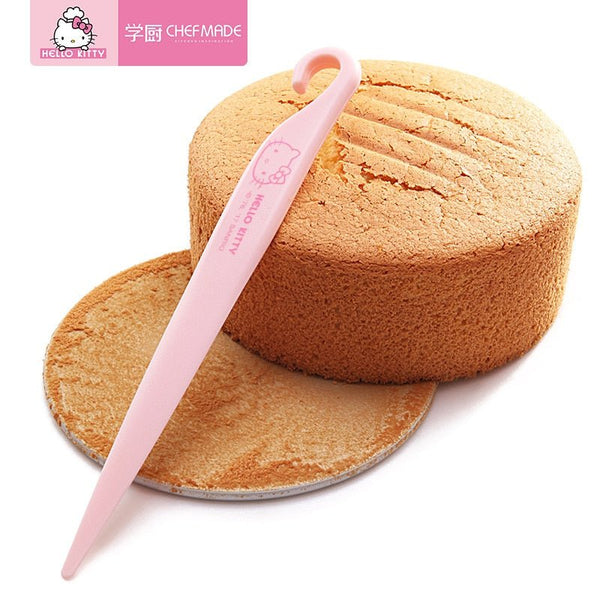 CHEFMADE Hello Kitty Food Grade ABS Demolding Knife Stirrer Qi Feng Cake Squeegee Baking Tool - Hello Kitty Camp