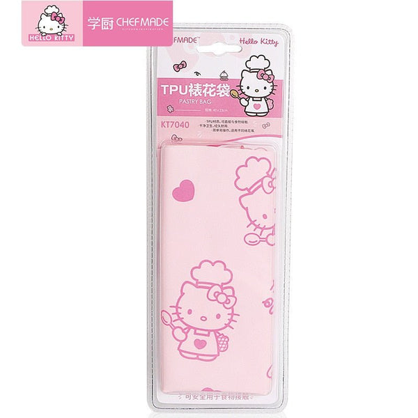 CHEFMADE Hello Kitty Food Grade TPU Material Decorating Bag Reused Cake Cookie Cookie Cream Dessert Decorators Decorating Bag - Hello Kitty Camp