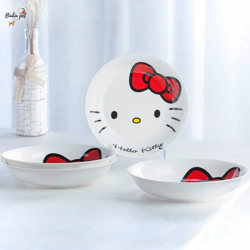 Hello kitty dinnerware best sale