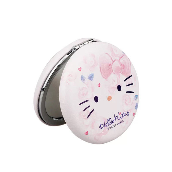 Hello Kitty Portable Compact Makeup Cosmetic Mirror - Hello Kitty Camp