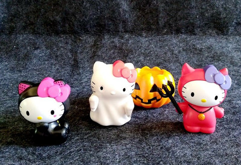 KFC Hello Kitty Halloween Figures Toy Set/ 3 pcs - Hello Kitty Camp